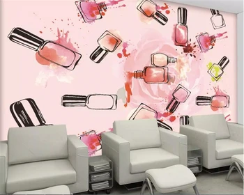 beibehang wallpaper for walls in rolls Painted nail shop beauty salon decorative mural large photo wallpaper papel de parede 3d
beibehang wallpaper for walls in rolls Painted nail shop beauty salon decorative mural large photo wallpaper papel de parede 3d