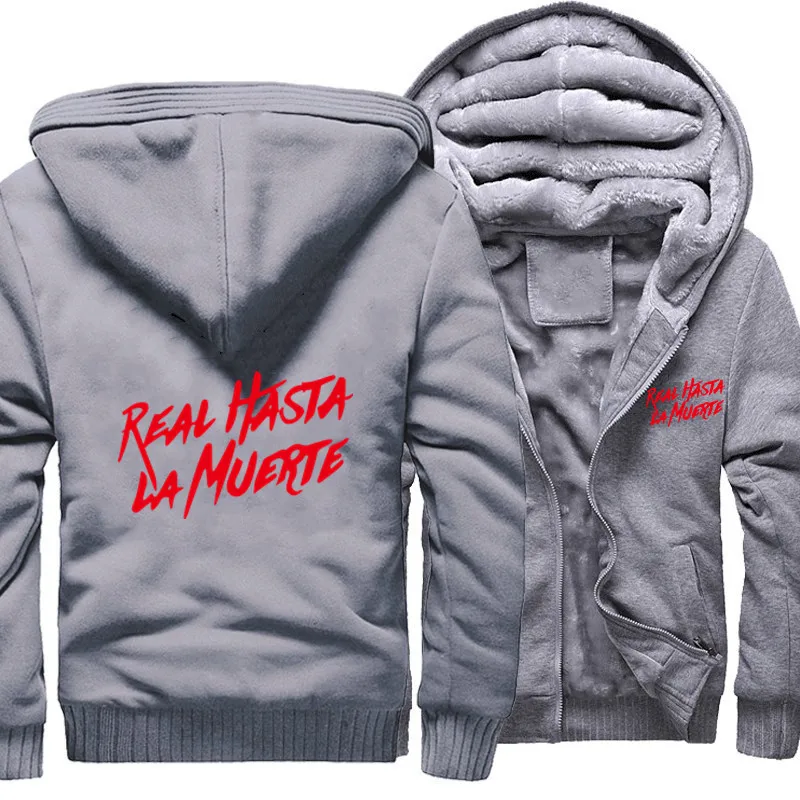 2019 new design high quality REAL HASTA LA MUERTE hoodie brand clothing jacket zipper fleece zipper sweatshirt large size 5XL
2019 new design high quality REAL HASTA LA MUERTE hoodie brand clothing jacket zipper fleece zipper sweatshirt large size 5XL
