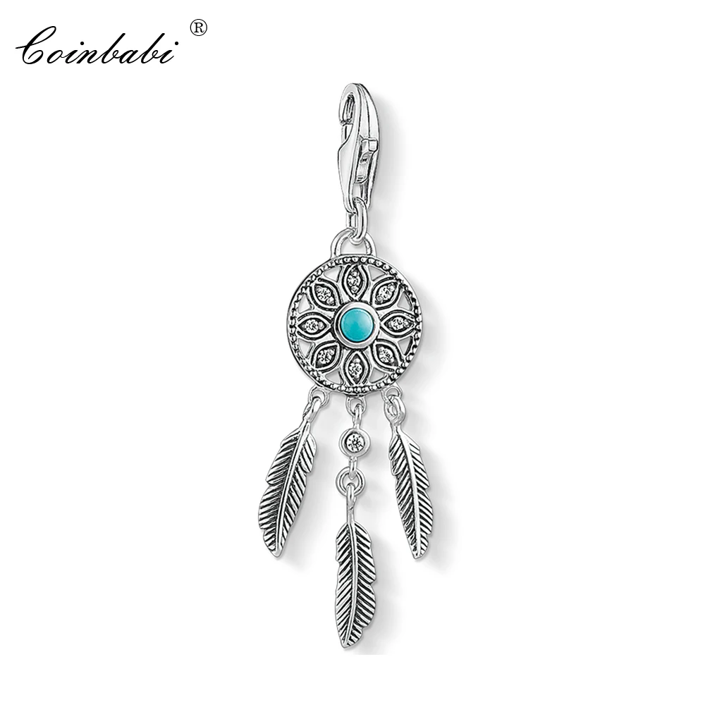 Charm Pendant Dreamcatcher Blue,2018 Fashion Jewelry Ethnic 925 Sterling Silver Gift For Women Men Fit Bracelet Necklace Choker
Charm Pendant Dreamcatcher Blue,2018 Fashion Jewelry Ethnic 925 Sterling Silver Gift For Women Men Fit Bracelet Necklace Choker