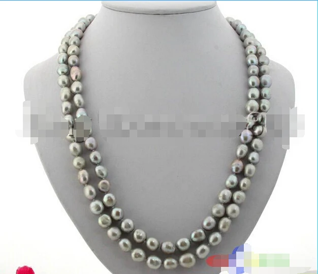 50" 11MM GRAY BAROQUE FRESHWATER PEARL NECKLACE p189^^^@^Noble style Natural Fine jewe FREE SHIPPING
50" 11MM GRAY BAROQUE FRESHWATER PEARL NECKLACE p189^^^@^Noble style Natural Fine jewe FREE SHIPPING