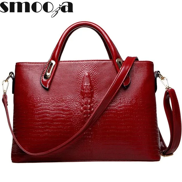 SMOOZA Hot Sale women handbag women messenger bags ladies new shoulder bag bolsas leather handbags Crocodile pattern tote bags
SMOOZA Hot Sale women handbag women messenger bags ladies new shoulder bag bolsas leather handbags Crocodile pattern tote bags