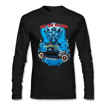 Vintage Style Men's Concert Personalized Tee Shirts With Rat Rdd Culture Car Men Clothing Long Sleeve Men T-Shirt Low Price
Vintage Style Men's Concert Personalized Tee Shirts With Rat Rdd Culture Car Men Clothing Long Sleeve Men T-Shirt Low Price