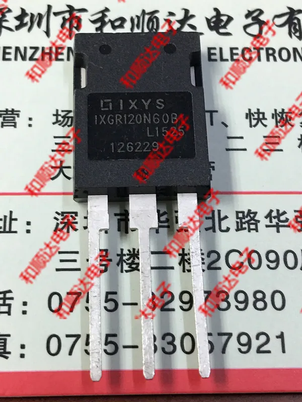 5 pieces/lot IXGR120N60B TO-247