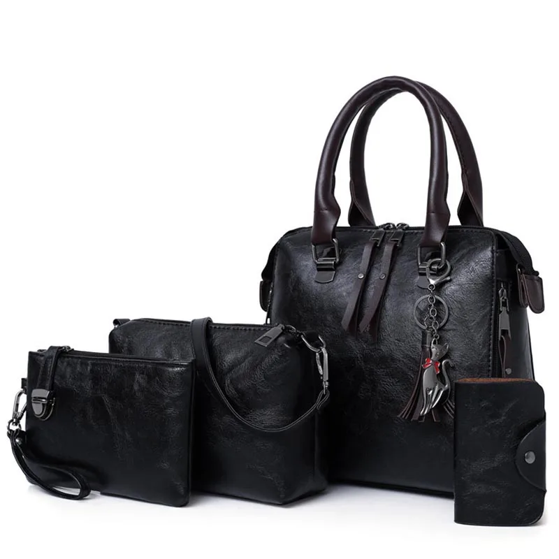 1 Set Women Lady Shoulder Crossbody Bag Handbag Wallet PU Leather Vintage for Travel Bolsos Mujer KA-BEST
1 Set Women Lady Shoulder Crossbody Bag Handbag Wallet PU Leather Vintage for Travel Bolsos Mujer KA-BEST