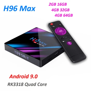 50pcs Android 9.0 H96 Max Smart TV Box RK3318 Quad Core 4GB 64GB Max 2.4G/5G Dual WiFi USB3.0 BT4.0 4K H.265 Media Player
50pcs Android 9.0 H96 Max Smart TV Box RK3318 Quad Core 4GB 64GB Max 2.4G/5G Dual WiFi USB3.0 BT4.0 4K H.265 Media Player
