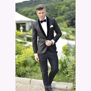 Custom Design Groom Tuxedos Black Lapel Best costume homme Groomsmen Mens Wedding Suits 2017 Bridegroom men suit (Jacket+Pants
Custom Design Groom Tuxedos Black Lapel Best costume homme Groomsmen Mens Wedding Suits 2017 Bridegroom men suit (Jacket+Pants