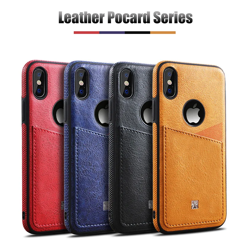 Slim PU Leather Case for iPhone XS Max XR Card Slots Phone Cases Cover For iphone X 8 7 Plus 6 6s Case Coque Fundas Capa
Slim PU Leather Case for iPhone XS Max XR Card Slots Phone Cases Cover For iphone X 8 7 Plus 6 6s Case Coque Fundas Capa