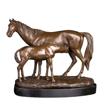 china foundary home decoration bronze metal foal horse mother and cub figurines statue sculpture
china foundary home decoration bronze metal foal horse mother and cub figurines statue sculpture