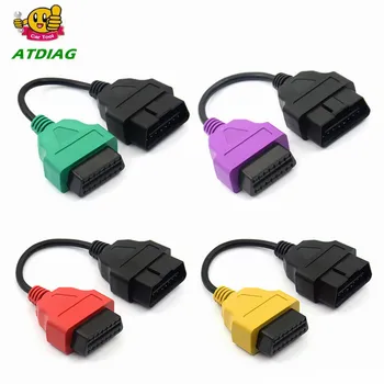 High Quality 4PCS/lot fiatecuscan OBD2 Connector Diagnostic Cable For Fiat ECU Scan MultiECUScan Cable for Fiat 500 Punto Lancia
High Quality 4PCS/lot fiatecuscan OBD2 Connector Diagnostic Cable For Fiat ECU Scan MultiECUScan Cable for Fiat 500 Punto Lancia