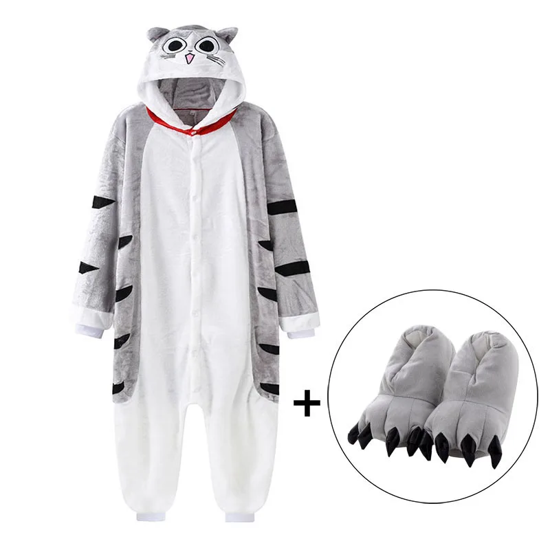 Kigurumi Cat Pajamas for Children Adult Onesie With Slippers Kitty Pijamas Animal Mother Boy Girl Overall Winter Wear Jumpsuit
Kigurumi Cat Pajamas for Children Adult Onesie With Slippers Kitty Pijamas Animal Mother Boy Girl Overall Winter Wear Jumpsuit