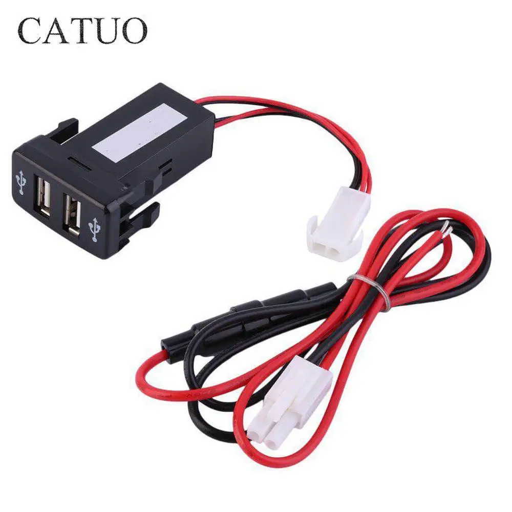 Special Dedicated Car 5V 2.1A USB Interface Socket Charger and USB Audio input Socket use for TOYOTA Hilux VIGO NEW
Special Dedicated Car 5V 2.1A USB Interface Socket Charger and USB Audio input Socket use for TOYOTA Hilux VIGO NEW