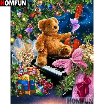 HOMFUN Full Square/Round Drill 5D DIY Diamond Painting "Gift bear" 3D Embroidery Cross Stitch 5D Home Decor A13367
HOMFUN Full Square/Round Drill 5D DIY Diamond Painting "Gift bear" 3D Embroidery Cross Stitch 5D Home Decor A13367