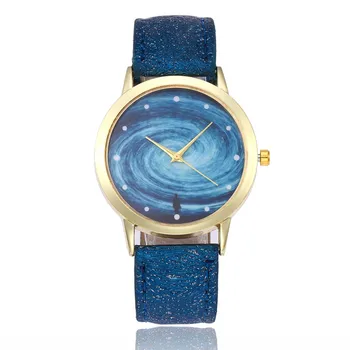 FUNIQUE New Women Quartz Clock Watch Galaxy Star Leather Analog Reloj Mujer Small Round Dial For Women Wrist Watch Dropshiping
FUNIQUE New Women Quartz Clock Watch Galaxy Star Leather Analog Reloj Mujer Small Round Dial For Women Wrist Watch Dropshiping