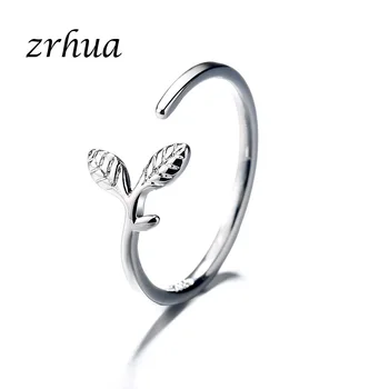 ZRHUA Original 925 Sterling Silver Ring Simple Leaf Jewelry Korean Stype Anillos For Women Lovers Wedding Party Gift Wholesale
ZRHUA Original 925 Sterling Silver Ring Simple Leaf Jewelry Korean Stype Anillos For Women Lovers Wedding Party Gift Wholesale