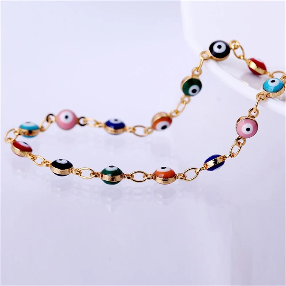 1 pcs Fashion Style Women Colorful Round Eyes Bracelet Jewelry Accessories Popular Sale armbanden voor vrouwen
1 pcs Fashion Style Women Colorful Round Eyes Bracelet Jewelry Accessories Popular Sale armbanden voor vrouwen