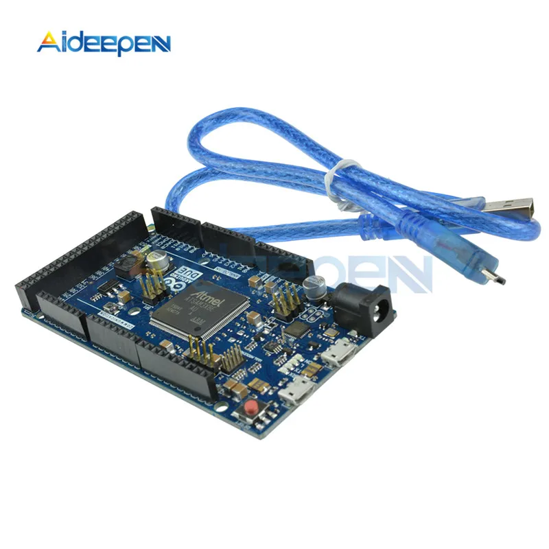 For Arduino Due R3 ARM Version Main Control Board AT91SAM3X8E 32-bit ARM Cortex-M3 / Mega2560 R3 6-20V 84 MHz
For Arduino Due R3 ARM Version Main Control Board AT91SAM3X8E 32-bit ARM Cortex-M3 / Mega2560 R3 6-20V 84 MHz