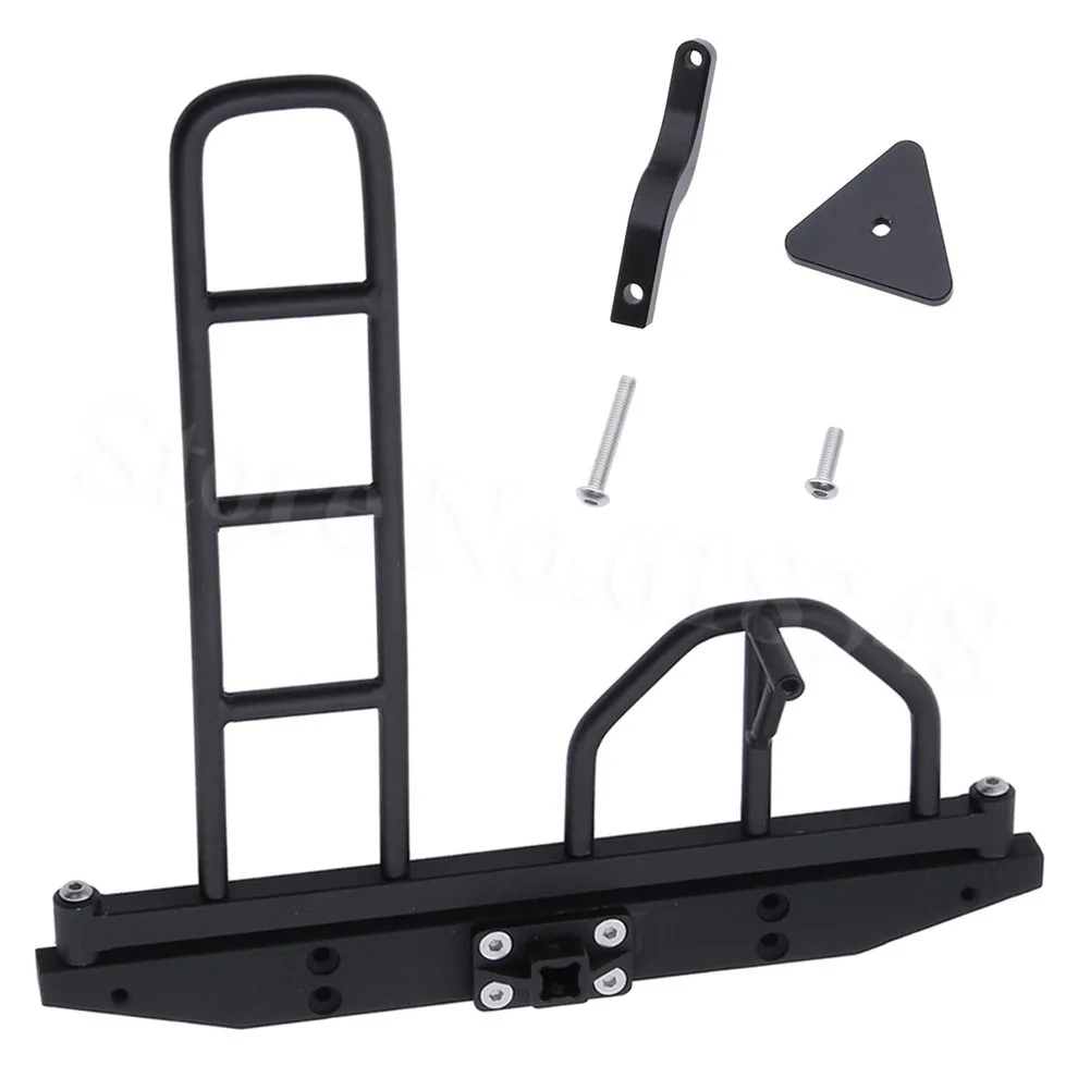 Hobbypark Metal Rear Bumper with Spare Tire Rack Carrier and Ladder for RC4WD D90 1/10 RC Crawler Car Hop-Up Parts
Hobbypark Metal Rear Bumper with Spare Tire Rack Carrier and Ladder for RC4WD D90 1/10 RC Crawler Car Hop-Up Parts