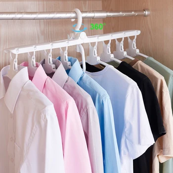 360 Rotating Closet Organizer Clothes Drying Rack with 8 Hangers Folding Wardrobe Space Saving Shelf Clothing Holder Home Supply
360 Rotating Closet Organizer Clothes Drying Rack with 8 Hangers Folding Wardrobe Space Saving Shelf Clothing Holder Home Supply
