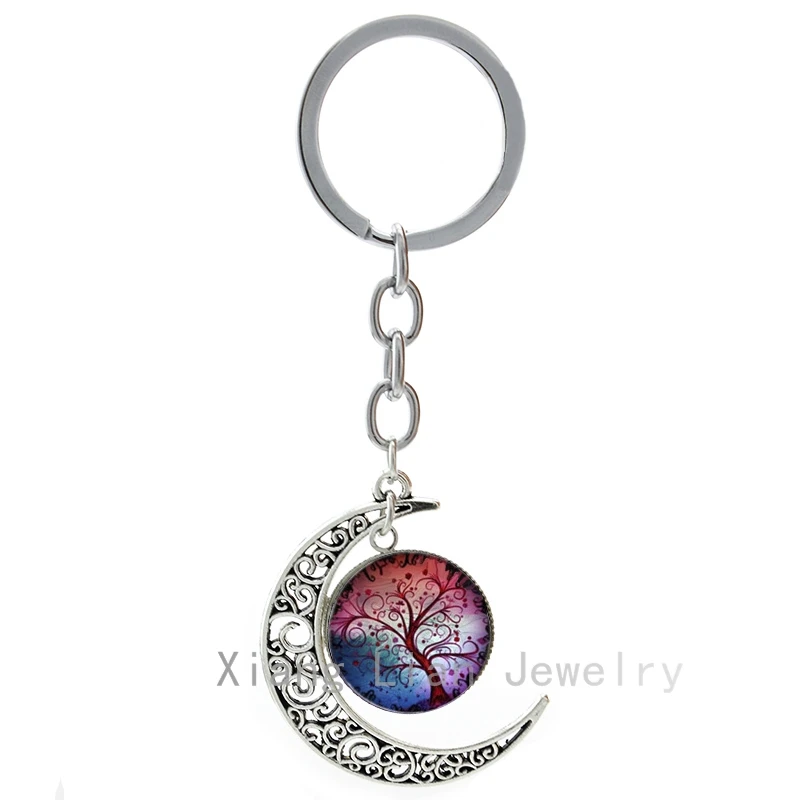 Tree of Life keychain Silver plated handmade charm Life Tree key chain charming Wedding ifts moon keyring Christmas gift T628
Tree of Life keychain Silver plated handmade charm Life Tree key chain charming Wedding ifts moon keyring Christmas gift T628