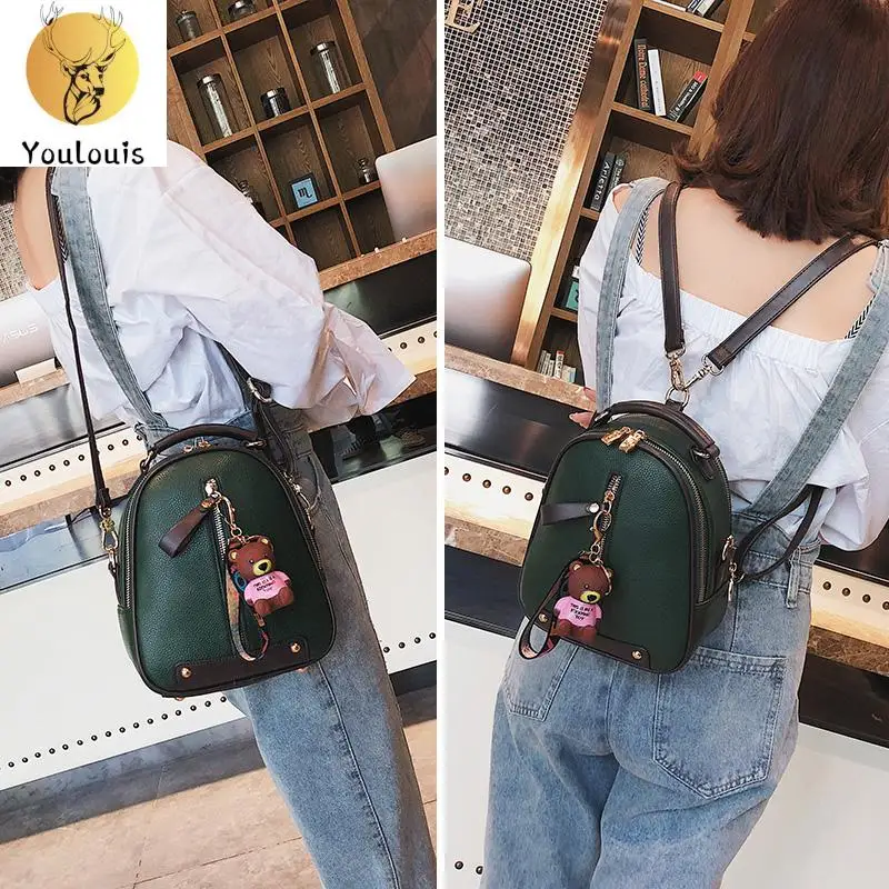 2019 Fashion Women PU Leather Solid zipper softback Backpacks Schoolbags Lady big Satchels Travel Shoulder Bag
2019 Fashion Women PU Leather Solid zipper softback Backpacks Schoolbags Lady big Satchels Travel Shoulder Bag