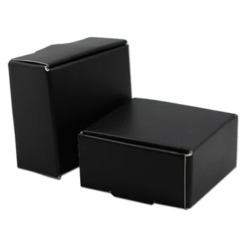 100Pcs/Lot Black Kraft Paper Packaging Boxes Wedding Birthday Party Jewelry Gift Box Small Gift Packing Paper Box
100Pcs/Lot Black Kraft Paper Packaging Boxes Wedding Birthday Party Jewelry Gift Box Small Gift Packing Paper Box