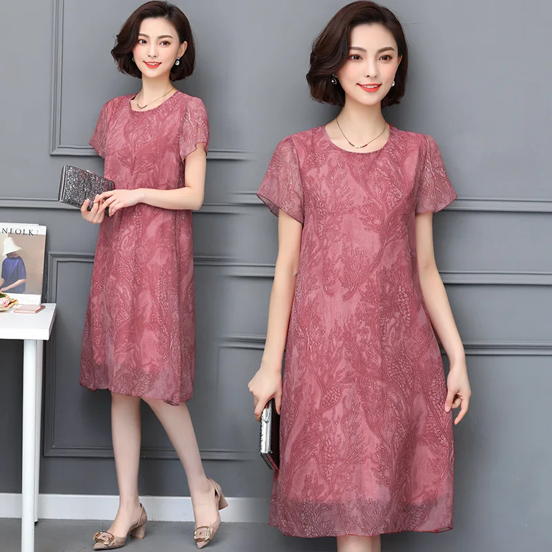 2019 Summer New Large Size Women's Korean Version of the Loose Thin Chiffon Print Dress Female
2019 Summer New Large Size Women's Korean Version of the Loose Thin Chiffon Print Dress Female