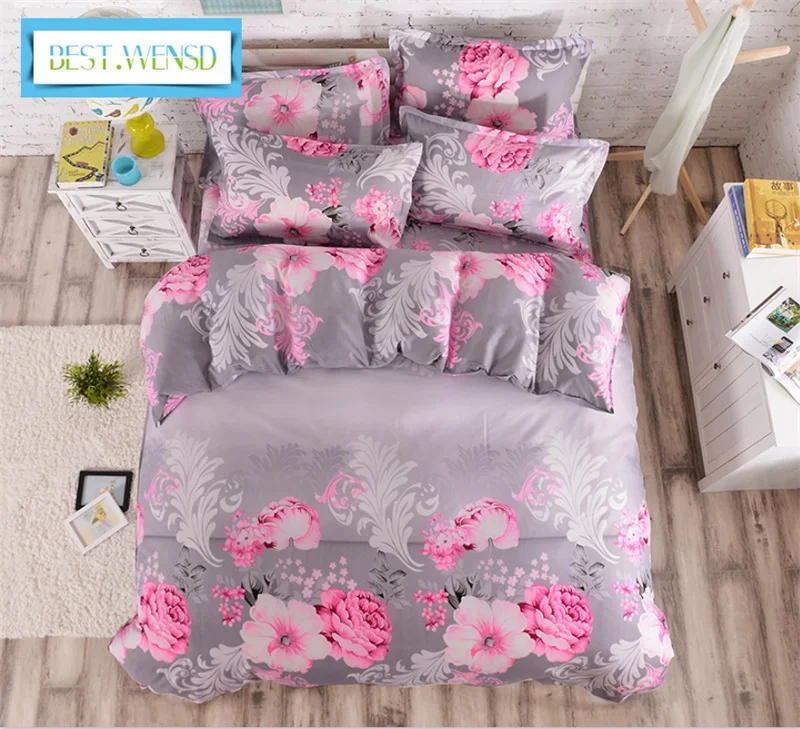 BEST.WENSD jacquard bedclothes Duvet Cover+Bedsheet+Pillowcases king single housse de couette adulte wedding decoration bedding
BEST.WENSD jacquard bedclothes Duvet Cover+Bedsheet+Pillowcases king single housse de couette adulte wedding decoration bedding