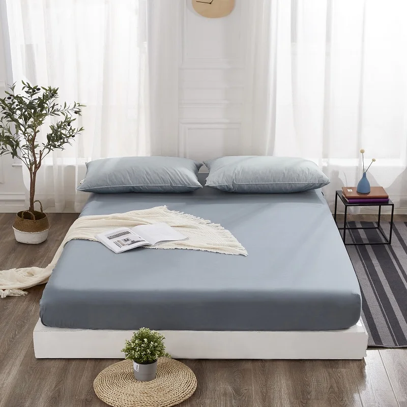 PHF 100 % Cotton Fitted Sheet Set Solid Pocket Bed Cover Cyan purple champagne Color King Queen Size
PHF 100 % Cotton Fitted Sheet Set Solid Pocket Bed Cover Cyan purple champagne Color King Queen Size