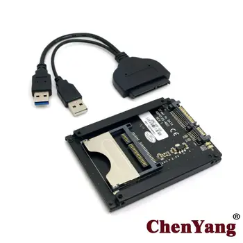Chenyang-Cable CY SATA 22Pin to USB 3.0 to CFast Card adapter 2.5 inch Hard Disk Case SSD HDD CFast Card Reader for PC Laptop
Chenyang-Cable CY SATA 22Pin to USB 3.0 to CFast Card adapter 2.5 inch Hard Disk Case SSD HDD CFast Card Reader for PC Laptop