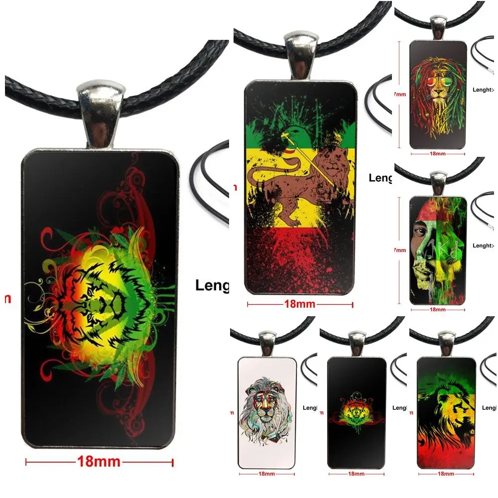 For Men Women Design Fashion Vintage Glass Women Rectangle Necklace Pendants Bob Marley Rasta Lion Reggae
For Men Women Design Fashion Vintage Glass Women Rectangle Necklace Pendants Bob Marley Rasta Lion Reggae