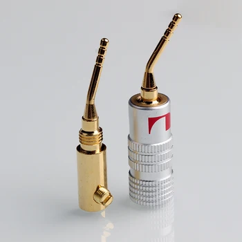 4PCS Nakamichi 4mm Banana Plug Gold-Plated Banana Plugs Using For Video Speaker Adapter Audio Wire Cable Connectors
4PCS Nakamichi 4mm Banana Plug Gold-Plated Banana Plugs Using For Video Speaker Adapter Audio Wire Cable Connectors