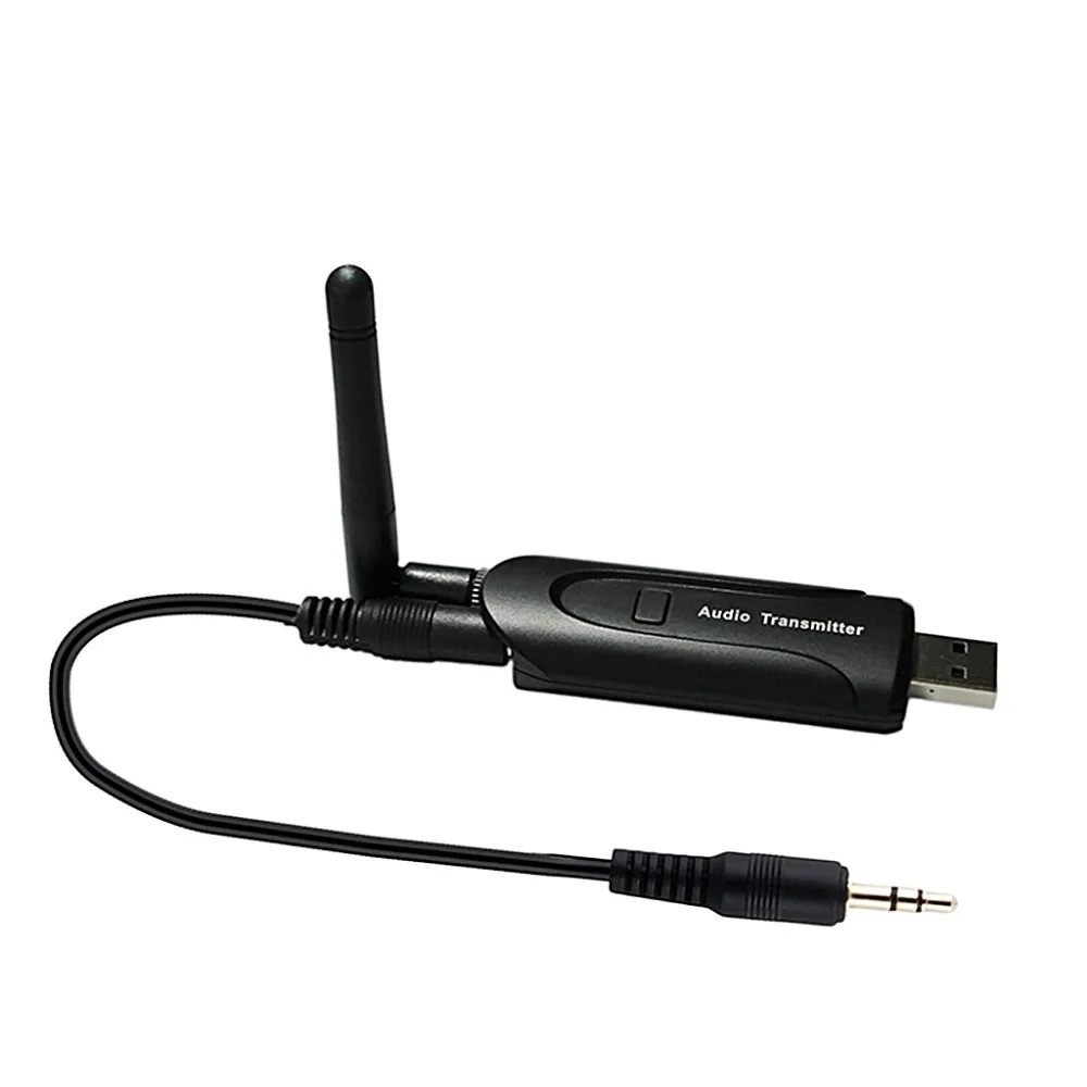 USB 3.5mm Wireless Bluetooth 4.0 A2DP Stereo Music Audio Transmitter Sender for Laptop PC TV Bluetooth Speaker Earphone
USB 3.5mm Wireless Bluetooth 4.0 A2DP Stereo Music Audio Transmitter Sender for Laptop PC TV Bluetooth Speaker Earphone
