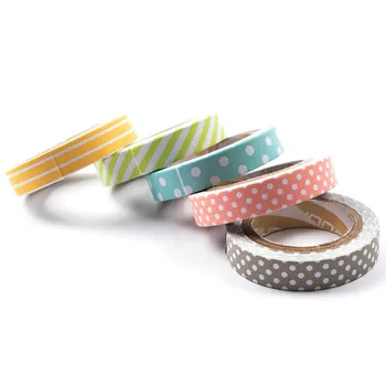 5 PCS/Set Color Paper Tapes Handmade DIY Decorative Washi Tape Colored Rainbow Masking Tape Stationery Kids Gift School Supplies
5 PCS/Set Color Paper Tapes Handmade DIY Decorative Washi Tape Colored Rainbow Masking Tape Stationery Kids Gift School Supplies