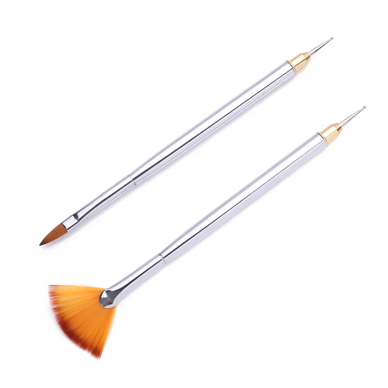 1Pc Double Ended Nail Art Fan Brush Shading UV Gel Polish Painting Brushes Dotting Pen Acrylic Manicure Nail Art Dotting Tool
1Pc Double Ended Nail Art Fan Brush Shading UV Gel Polish Painting Brushes Dotting Pen Acrylic Manicure Nail Art Dotting Tool