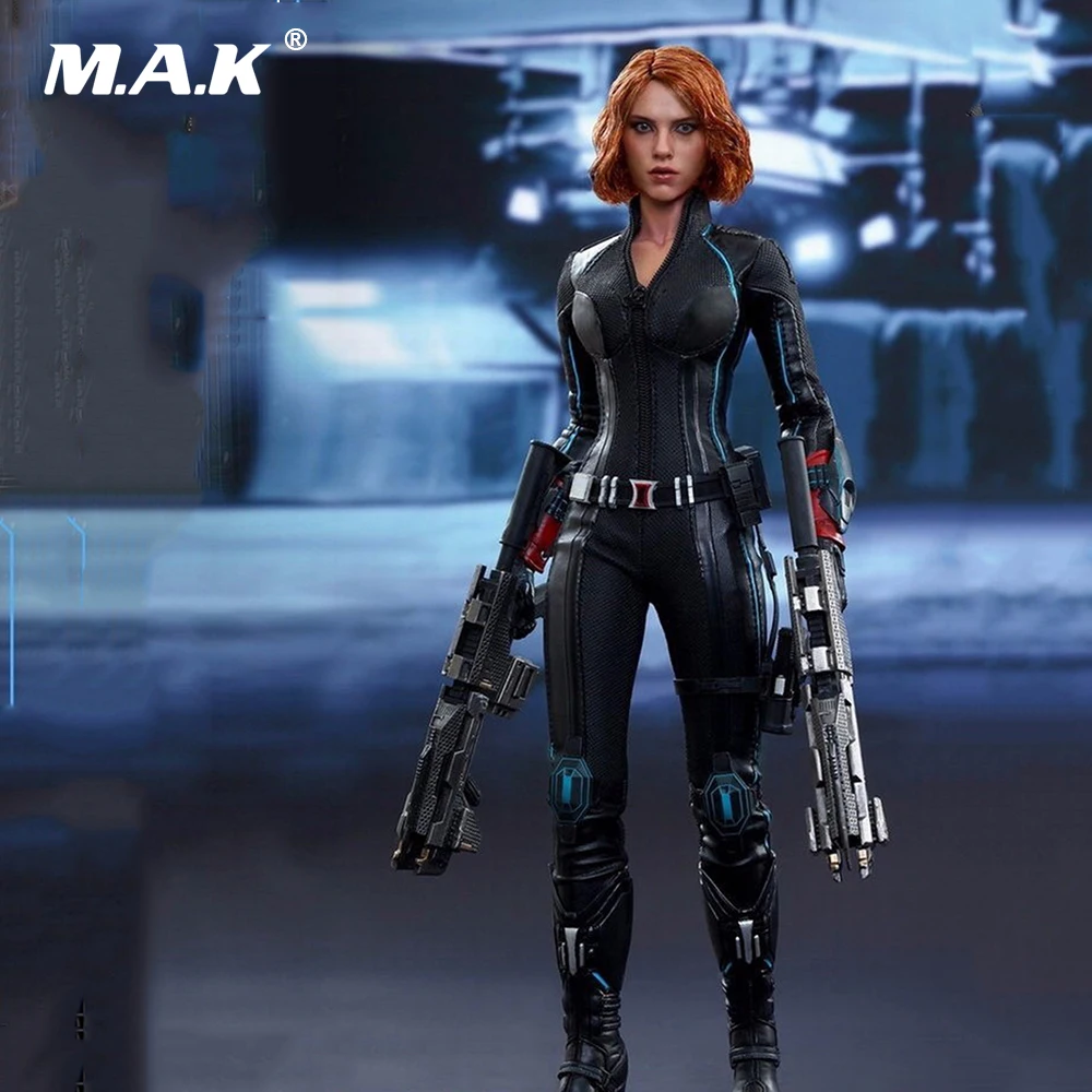 

In Stock Full Set Female Captain America Figure MMS288 Avengers Age of Ultron Black Widow 4.0 1/6 Collectible Action Figure