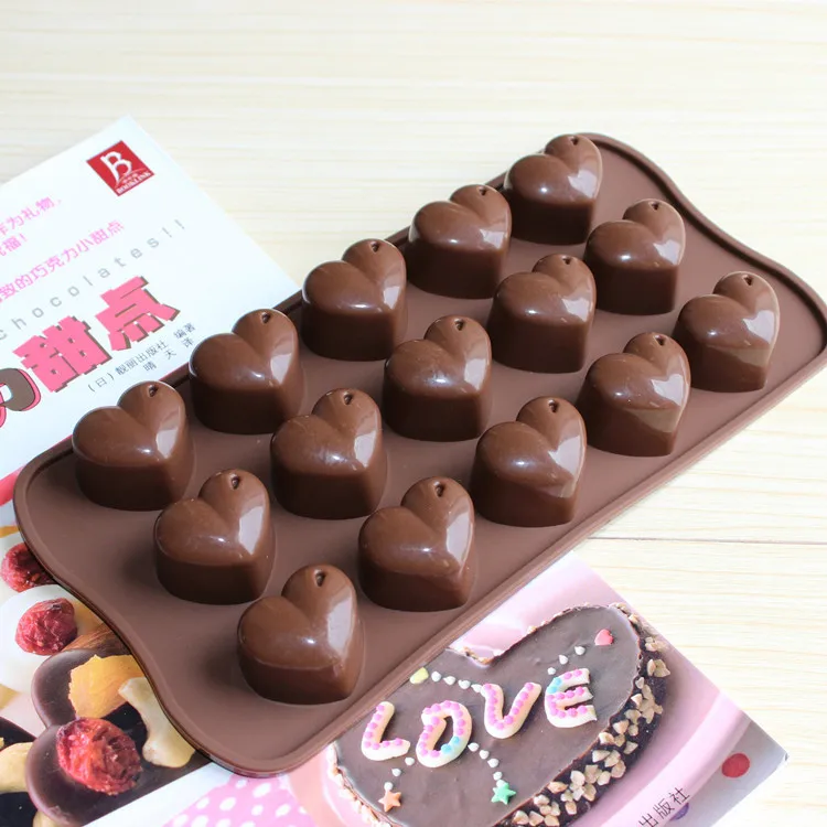 FoodyMine 15 Hearts Shape Silicone Cake Bakeware Tools Chocolate Ice Mold Cake Decoration
FoodyMine 15 Hearts Shape Silicone Cake Bakeware Tools Chocolate Ice Mold Cake Decoration