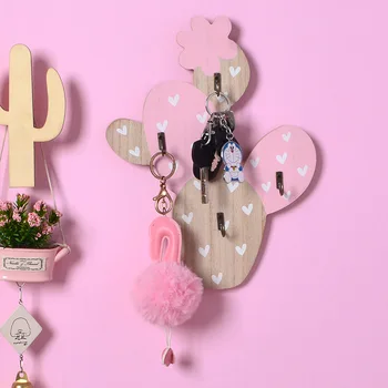 Nordic Style Creativity Wooden Cactus Modeling Key Wall Hooks Living Room Decoration Storage Rack Shelf Home Decor Organization
Nordic Style Creativity Wooden Cactus Modeling Key Wall Hooks Living Room Decoration Storage Rack Shelf Home Decor Organization