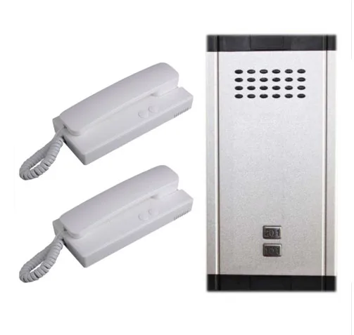 Home Intercom Audio Doorbell System New Item Direct Press Key Audio Door Phone 2-wired audio intercom system for 2 apartments
Home Intercom Audio Doorbell System New Item Direct Press Key Audio Door Phone 2-wired audio intercom system for 2 apartments