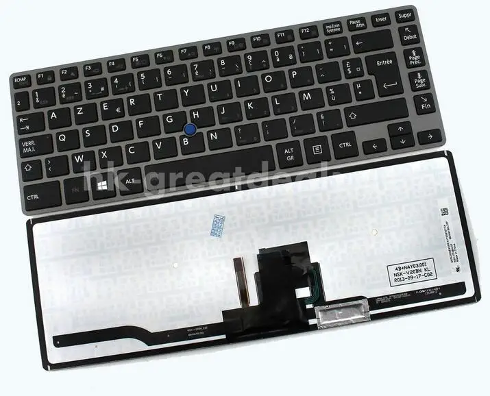 keyboard for Toshiba Tecra Z40-A Z40-B Z40T-A Z40T-B GERMAN/AUSTRIAN/FRENCH/BELGIAN/UK/IRISH/ITALIAN/SPANISH/ESPANOL/HISPANIC
keyboard for Toshiba Tecra Z40-A Z40-B Z40T-A Z40T-B GERMAN/AUSTRIAN/FRENCH/BELGIAN/UK/IRISH/ITALIAN/SPANISH/ESPANOL/HISPANIC