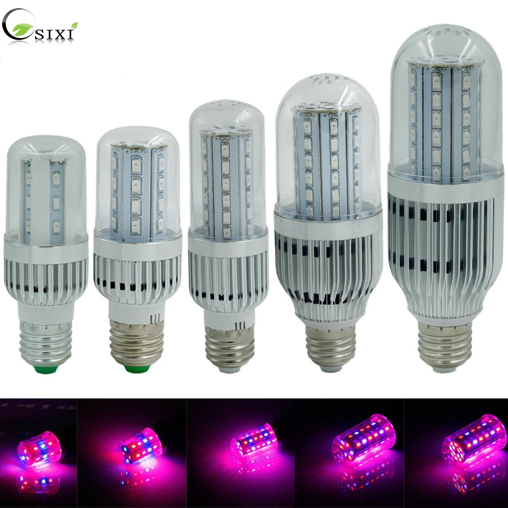 Fitolamp E27 Phyto Lamp Full Spectrum LED Grow Light Corn Light 28W 42W 60W for indoor garden Plants Flowers Vegetable Spotlight 
Fitolamp E27 Phyto Lamp Full Spectrum LED Grow Light Corn Light 28W 42W 60W for indoor garden Plants Flowers Vegetable Spotlight