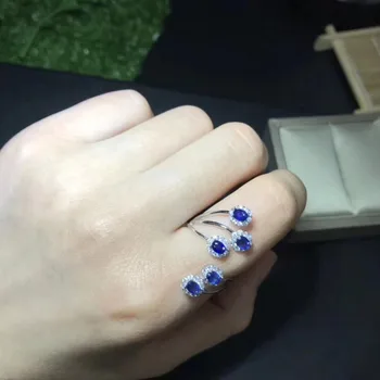 Anniversary Ring Natural real sapphire ring 925 sterling silver Fine handworked jewelry Finger rings
Anniversary Ring Natural real sapphire ring 925 sterling silver Fine handworked jewelry Finger rings