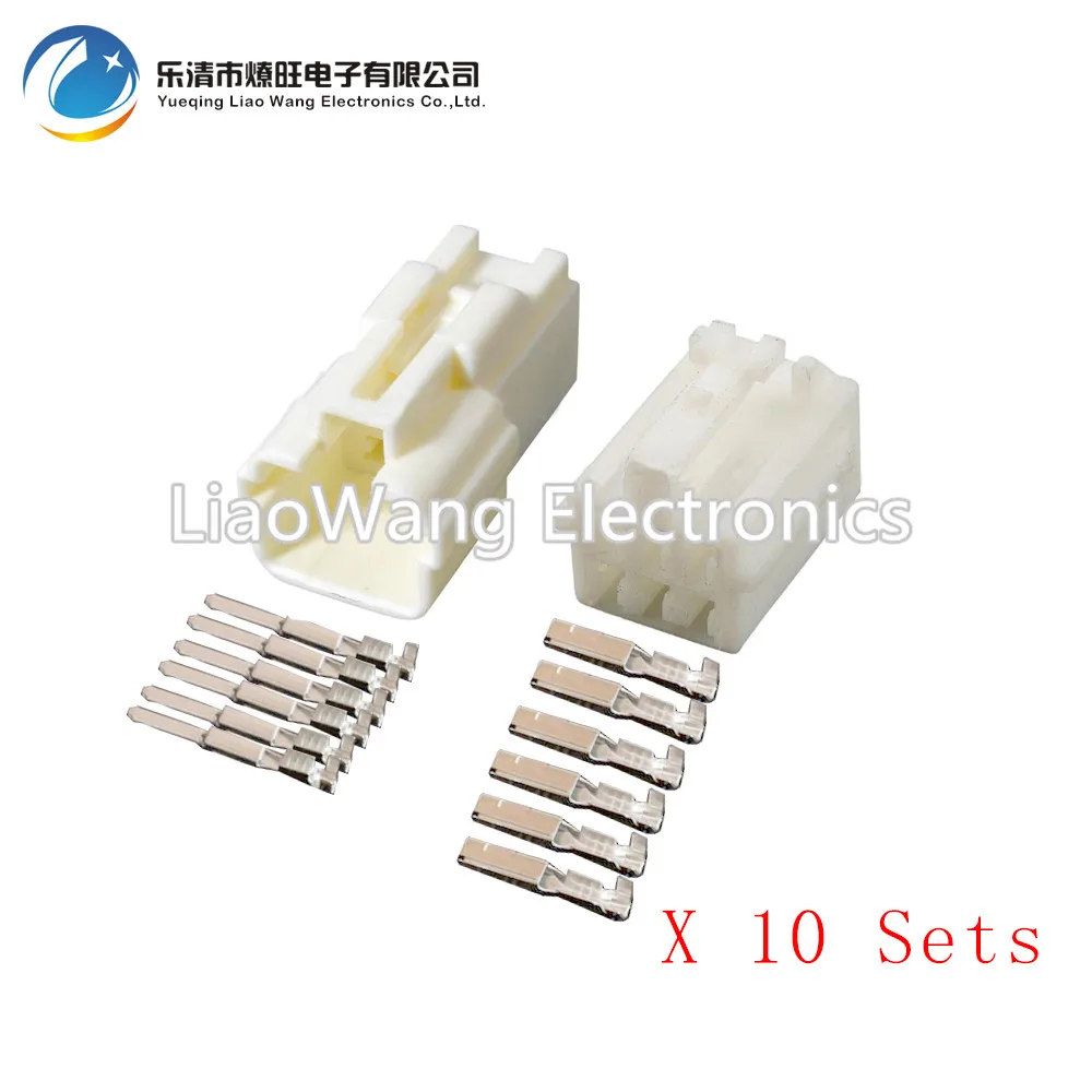 10 Sets 6 hole plastic parts 2.2A car connector car connector with terminal DJ7062Y-2.2-11 / 21
10 Sets 6 hole plastic parts 2.2A car connector car connector with terminal DJ7062Y-2.2-11 / 21