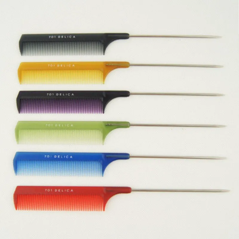1pc Transparent Frosted Hair Tail Comb Salon Cut Combs Styling Tool Partition Pick Up Tip Stainless Steel Spiked Hot Sell
1pc Transparent Frosted Hair Tail Comb Salon Cut Combs Styling Tool Partition Pick Up Tip Stainless Steel Spiked Hot Sell
