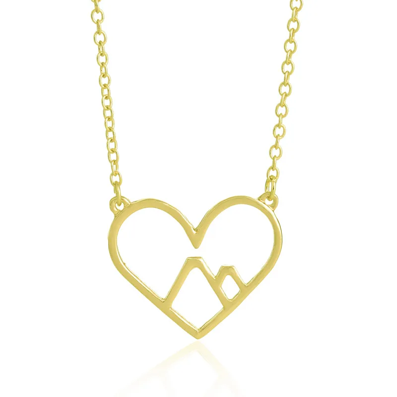 Big sale in jewelry New Fashion Mountain Necklace Heart mountain Pendant Necklace for mountain Jewelry
Big sale in jewelry New Fashion Mountain Necklace Heart mountain Pendant Necklace for mountain Jewelry