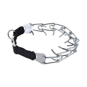 Dog Prong Collar Pets Training Pinch Stainless Steel Gear with Adjustable Length Releasable Snap Buckle Updated Blunt Smooth Tip
Dog Prong Collar Pets Training Pinch Stainless Steel Gear with Adjustable Length Releasable Snap Buckle Updated Blunt Smooth Tip