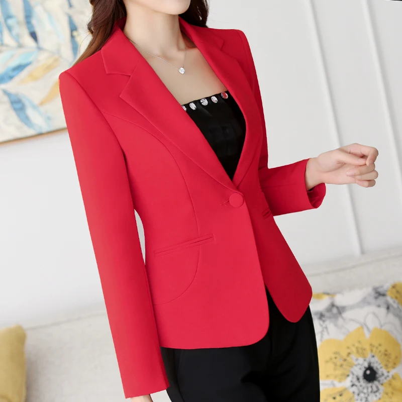 Spring Autumn Jacket Blazer Women Slim Long Sleeve Small Suit Jacket Plus Size 5XL Blazer Feminino Women's Jacket Coats parka
Spring Autumn Jacket Blazer Women Slim Long Sleeve Small Suit Jacket Plus Size 5XL Blazer Feminino Women's Jacket Coats parka