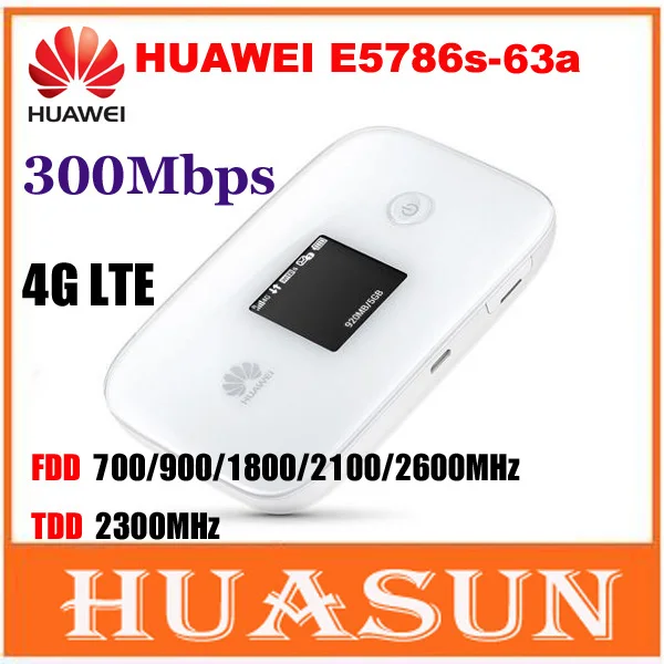 Unlocked 300Mbps Huawei e5786 E5786s-63a 4G LTE Cat6 Mobile WiFi Modem Wireless Router Hotspot
Unlocked 300Mbps Huawei e5786 E5786s-63a 4G LTE Cat6 Mobile WiFi Modem Wireless Router Hotspot