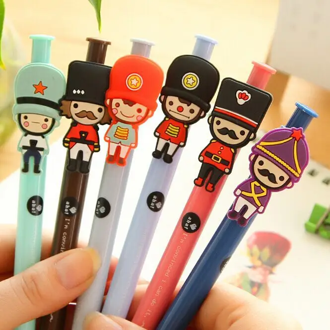 1 PCS Cute Kawaii Cartoon Soldier Ballpoint Pens Korean Stationery ball point pen for Kids School Supplies Gifts
1 PCS Cute Kawaii Cartoon Soldier Ballpoint Pens Korean Stationery ball point pen for Kids School Supplies Gifts