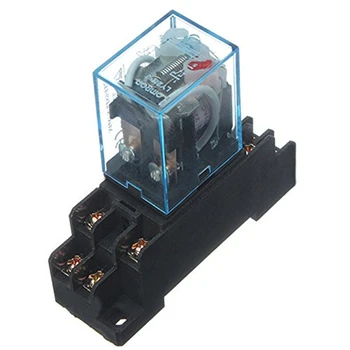 ShenzhenMaker 220V 10A Coil Power Relay DPDT LY2NJ HH62P HHC68A-2Z With Socket Base
ShenzhenMaker 220V 10A Coil Power Relay DPDT LY2NJ HH62P HHC68A-2Z With Socket Base