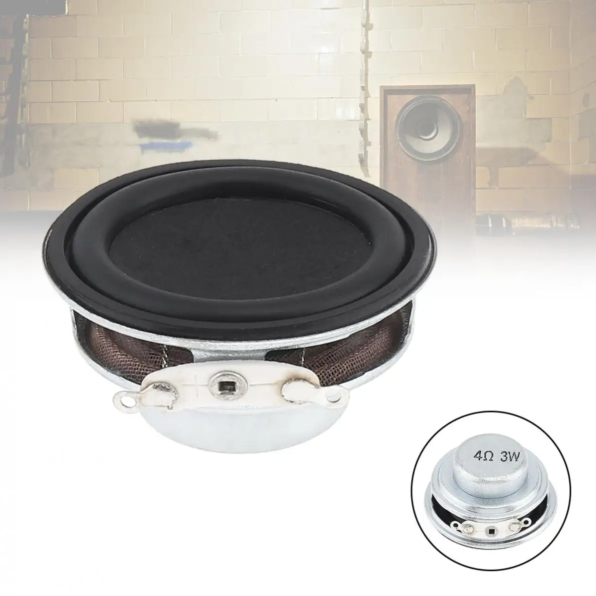 1.5Inch 3W Waterproof Aluminum Cap Tweeter Portable Speaker Unit with Full Frequency Rubber Edge for DIY Soundbox Loudspeaker
1.5Inch 3W Waterproof Aluminum Cap Tweeter Portable Speaker Unit with Full Frequency Rubber Edge for DIY Soundbox Loudspeaker